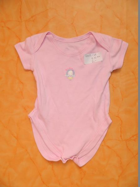 Body Rosa Feen-Motiv 0-3 Monate