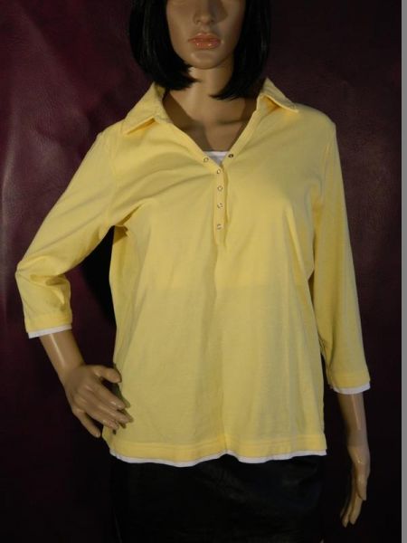 Sweatshirt Gelb Gr. 44/46