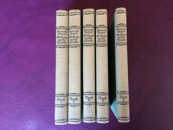Heinrich Seidel - Gesammelte Werke, Band 1-5