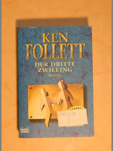 Roman "Der dritte Zwilling" von Ken Follett
