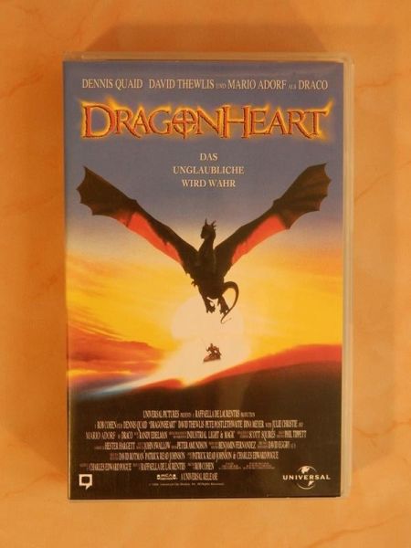 VHS "Dragonheart - Das Unglaubliche wird wahr"
