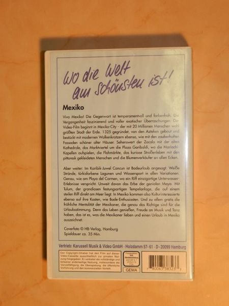 VHS "Mexiko" Sat.1 Edition