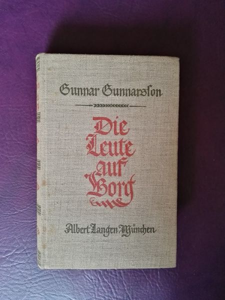 "Die Leute auf Borg" von Gunnar Gunnarsson