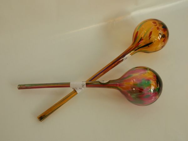 Topfplanzenbefeuchter Glaskunst, 2-er Set