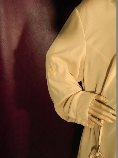 My Line Bluse Sandfarben Gr. 48