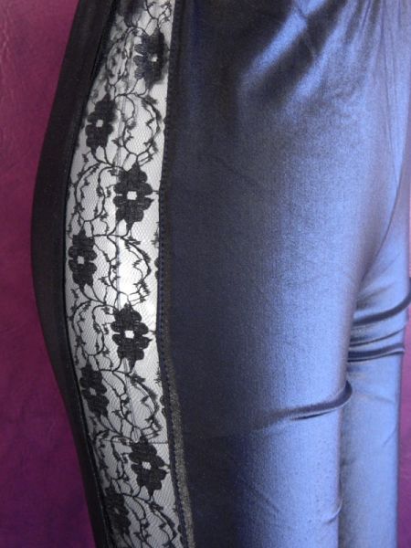 Leggings mit Spitze Gr. 38/40