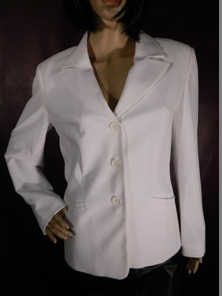 Benetton Blazer Weiss Gr. 38