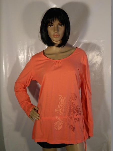 Sweatshirt Lang Orange ca. Gr. 40