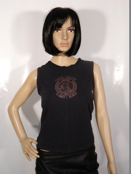 Pepe Jeans Top Schwarz Gr. M