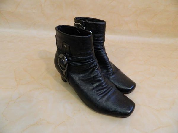Annie G. Ankle Boots Schwarz Gr. 37