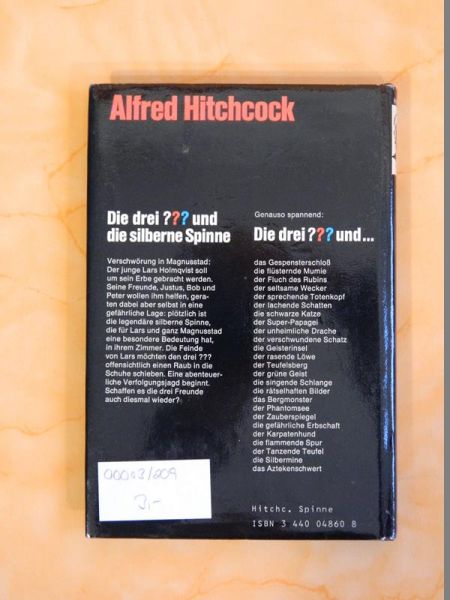 Die drei ??? und die silberne Spinne