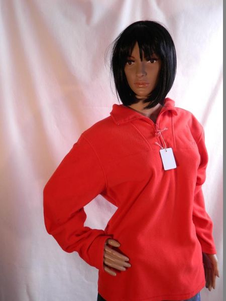 Just For You Fashion Fleece-Pullover Rot, Gr. XXL