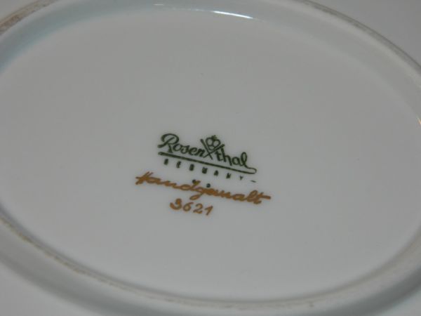 2 Servierteller, Rosenthal