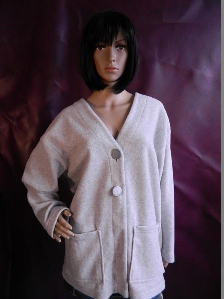 Casual Wear Jacke Grau, Gr. 40/42