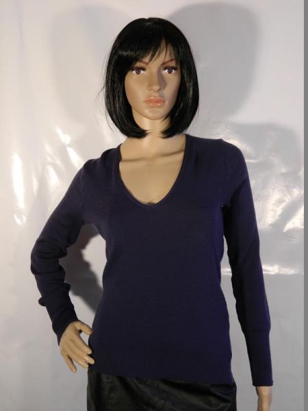 Benetton Sweatshirt langarm Lila Gr. L