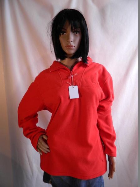 Just For You Fashion Fleece-Pullover Rot, Gr. XXL