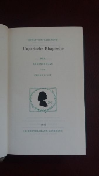 Harsanyi Zsolt, Ungarische Rhapsodie