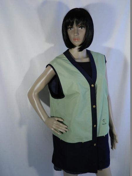 Weste Grün/Schwarz "Sportclub", Gr. 46