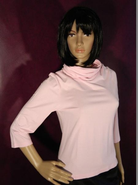 Usha Pullover Rosa mit Rollkragen Gr. 36