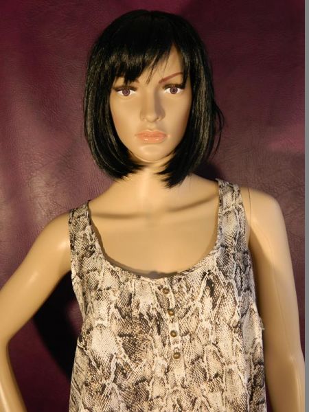 Pimkie Bluse Schlangenmuster Gr. 42