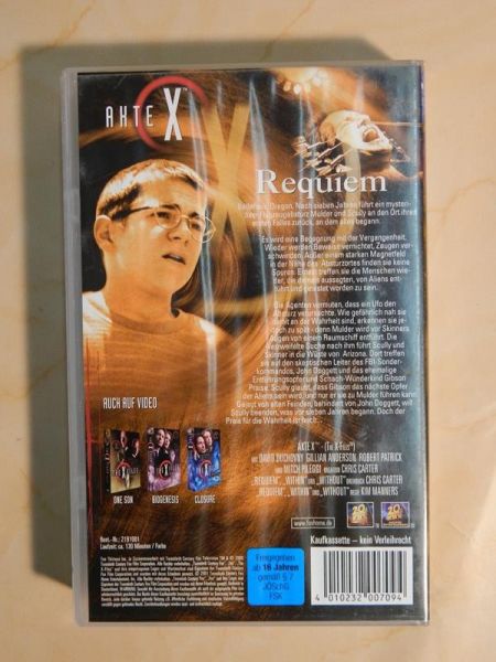 VHS "Akte X - Requiem"