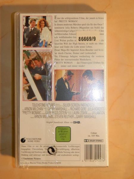 VHS "Pretty Woman" OVP