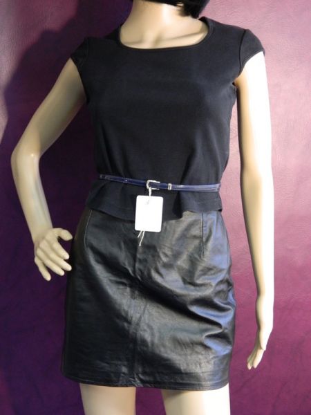 Schmaler Gürtel, Lack 100 cm lang