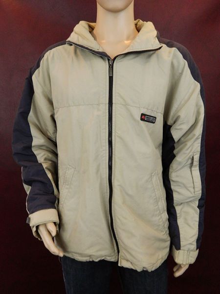 Crazy Life Jacke, Beige/Grau, Gr. 56/XXL