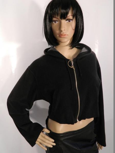 Clockhouse Sweatjacke Schwarz Gr. 38/40