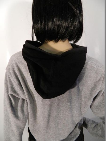 Etirel Sportpullover Grau Schwarz Gr. 36