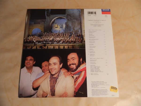 LP Carreras, Domingo, Pavarotti