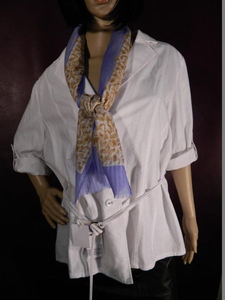 C&A Hemdjacke Weiß Gr. 40