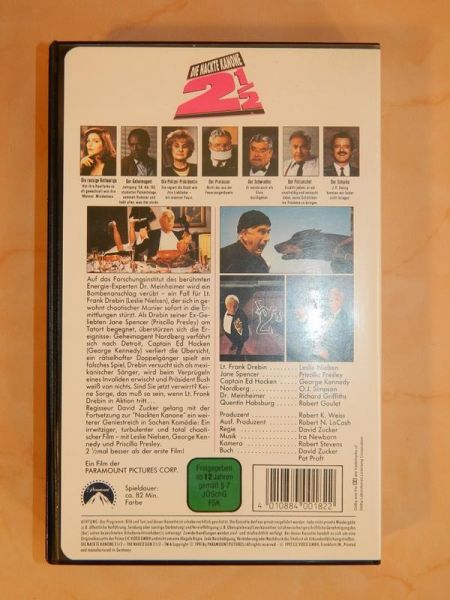 VHS "Die nackte Kanone 2 1/2"