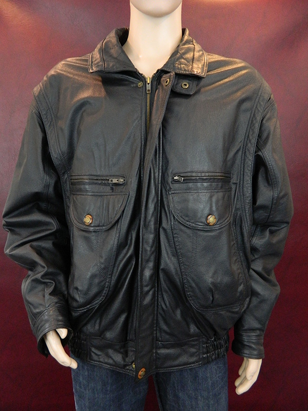 Infinity Leather Herren Echtleder Blazer Weiche Echte Italienische