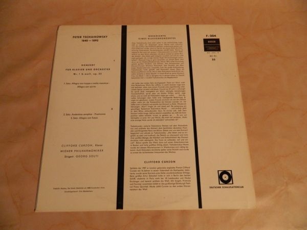 LP Tschaikowsky, Klavierkonzert Nr. 1