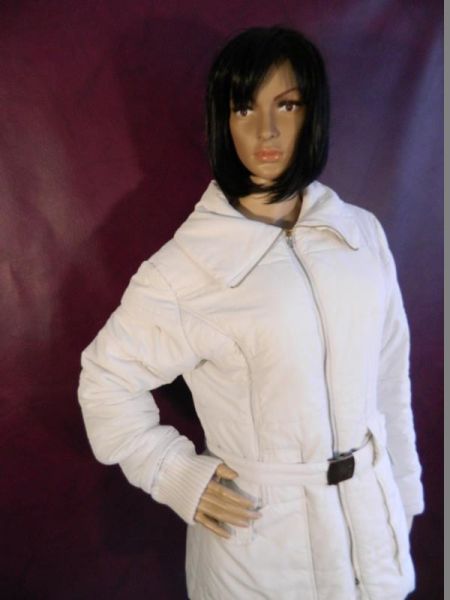 Amisu Winterjacke, Creme, Gr. 40