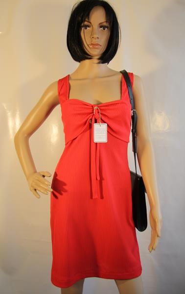 Stretch-Kleid rot Gr. 38