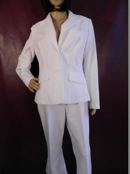 Melrose Anzug, Weiß, 2-teilig, Gr. 38