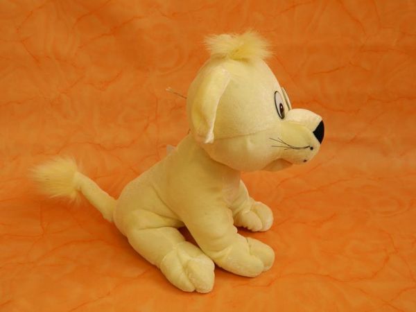 Stofftier Löwe gelb