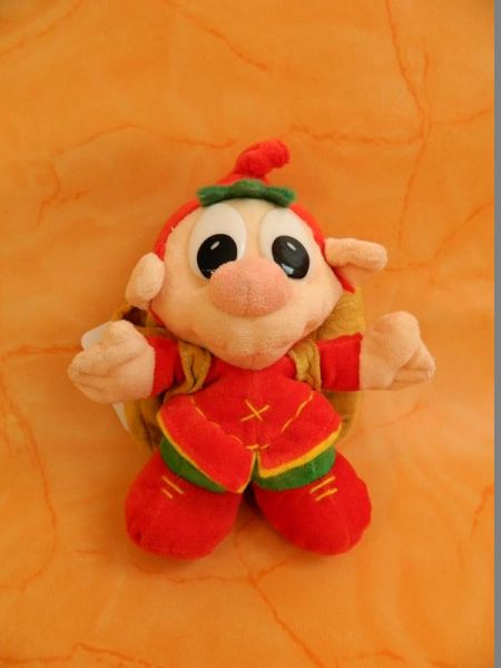 Stofftier Weihnachtswichtel