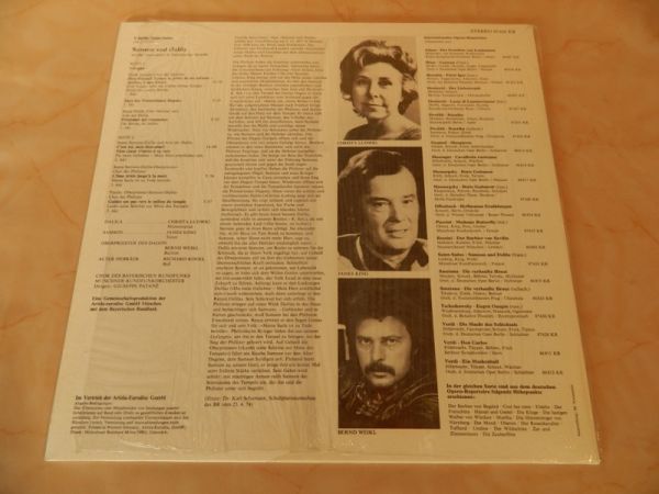 LP C.Saint-Saens, Samson und Dalila