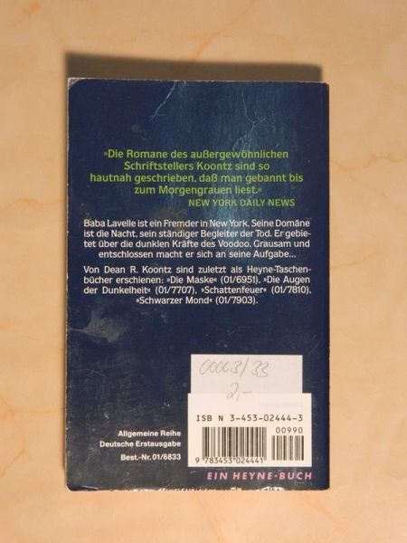 Wenn die Dunkelheit kommt von Dean R. Koontz