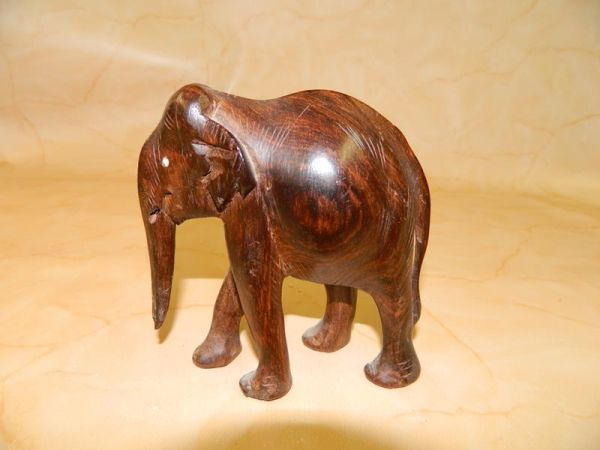 Deko Holzelefant
