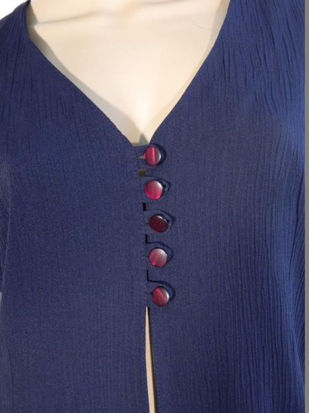 Orsay Bluse Blau Gr. 40