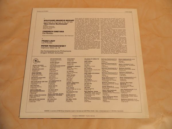 LP Mozart, Smetana, Liszt und Tschaikowsky