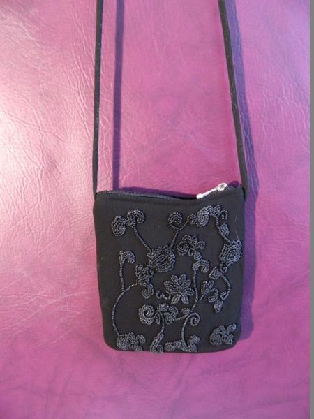 C&A Hose, Bluse, Blazer und Handtasche, Schwarz, ca. Gr. 23 (4-teiliges Set)