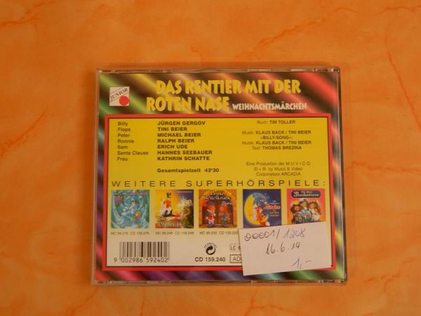 Hörspiel "Das Rentier mit der roten Nase"