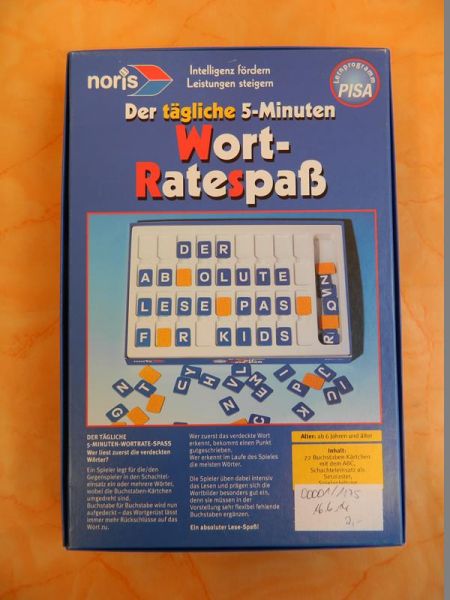 Der tägliche 5-Minuten Wort Ratespaß