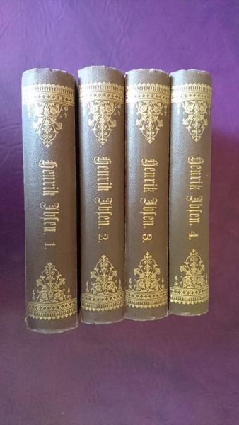 Henrik Ibsen's gesammelte Werke in 4 Bänden