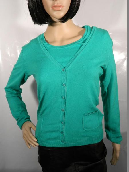 Cecilia Sweatjacke Grün mit dazugehörigem Shirt Gr. S